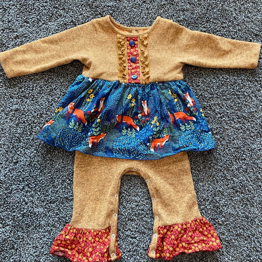 RicRacRuffles 🦊 Romper